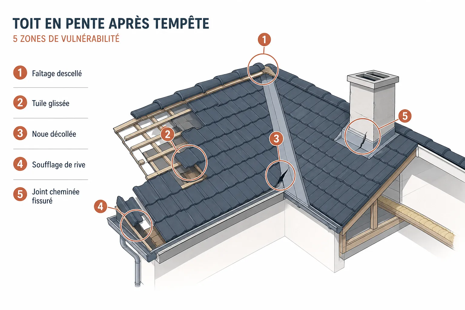 Toiture après tempête : que vérifier en Hauts-de-Seine ?